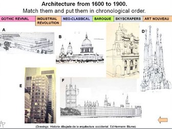 An approach to The History of Architecture from 1600s to 1900s