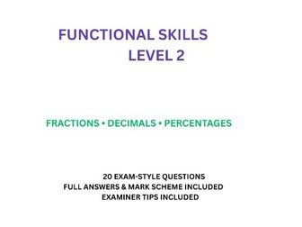 FS L2 Maths: Complete Number Skills Bundle — 4 Packs