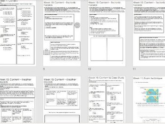 KS4 Intervention/Revision booklet: Global Hazards OCR B