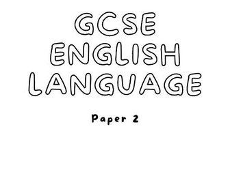 AQA English Language Paper 2 Workbook
