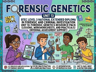 BTEC U13: Forensic Genetics