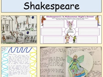 Shakespeare's A Midsummer Night's Dream - Full SOW - Year 8 Low Ability/SEN English