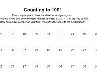 Group Game Count to 100