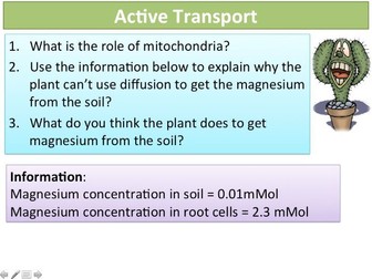 NEW AQA GCSE Cells 17 Active Transport