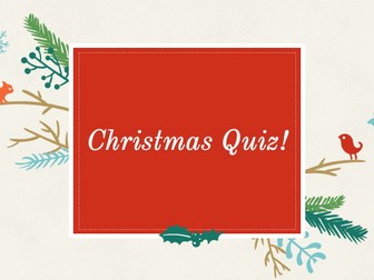 Emoji Christmas Quiz
