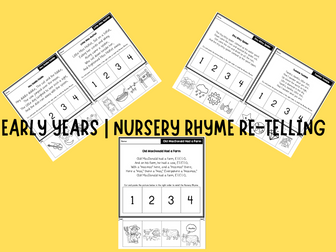 EARLY YEARS | NURSERY RHYME RE-TELLING