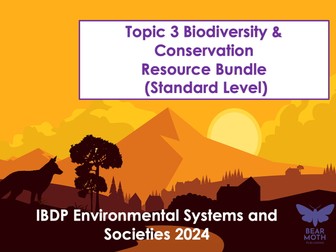 Bundle ESS Unit 3 Biodiversity & conservation – First Teaching 2024