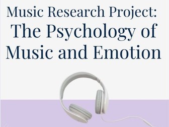 Music Super Curricular Project