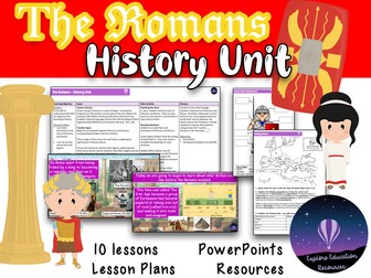 KS2 ROMANS History Unit - 10 Outstanding Lessons