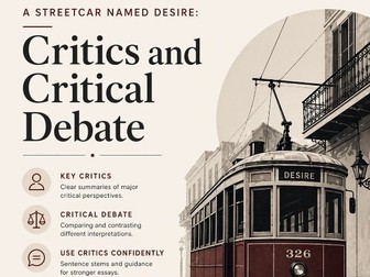 Streetcar Named Desire Critics and Critical Debate