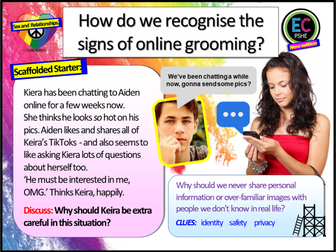 Online Grooming - Online Safety PSHE