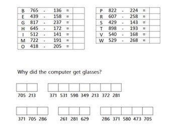 Differentiated Subtraction Self Markers
