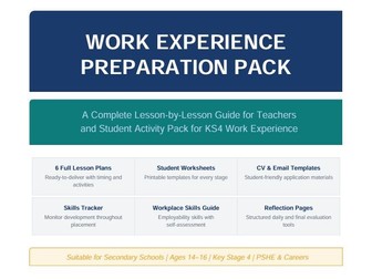 Work Experience Preparation Pack