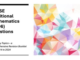 IGCSE Additional Mathematics (0606) Updated Comprehensive Exam Preparation for Paper 1 (part A)