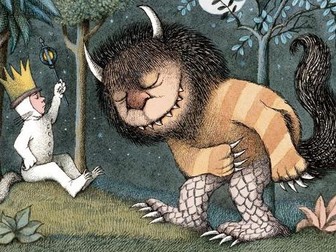 Where the Wild Things are art lesson - textures and drawing patterns - Year 1 / 2 / KS1