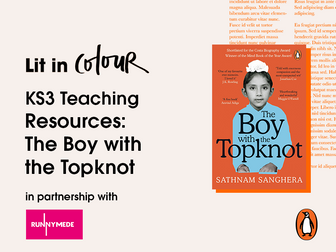 KS3 Teaching Resource: The Boy with the Topknot by Sathnam Sanghera
