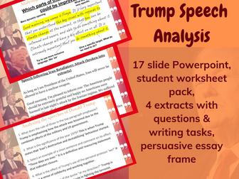 Trump Speech Language Analysis