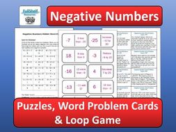 Negative Numbers