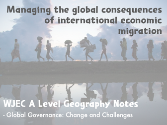 Global Systems and Global Governance PP 3 (A Level Geography)
