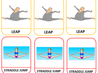 Differentiated Gymnastic Flight Movements