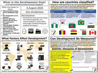 The Development Gap: What is the 'Development Gap'?