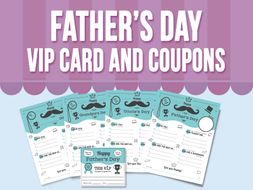Father's Day - VIP Cards and Coupons