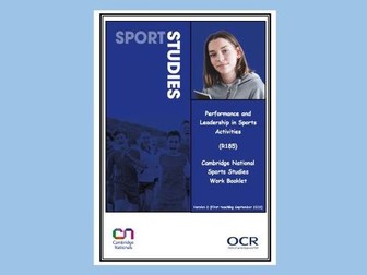 Sports Studies (R185) - Performance and Leadership in Sporting Activities (Student Work Booklet)