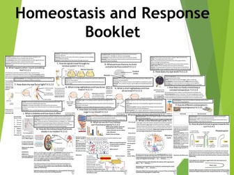 Homeostasis and Response Booklet