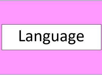 AQA A-Level Language lesson - introduction to textual analysis