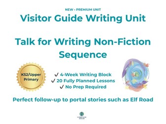 Talk for Writing Non-Fiction Unit | Visitor Guide Writing | 4 Week Writing Block | KS2 / CfE Second