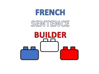 French Sentence Builder - future plans (complex structures)