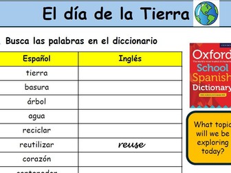 Earth Day en Español !