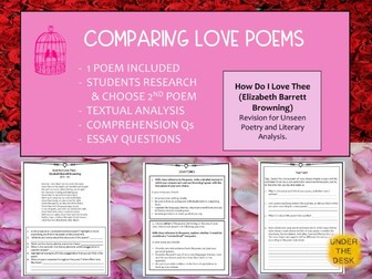 Comparing Love Poems