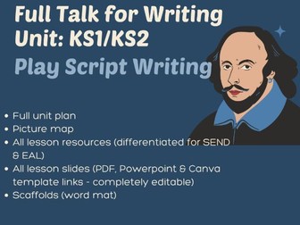 TALK FOR WRITING - Midsummer Night's Dream KS2/KS1 - Full Unit