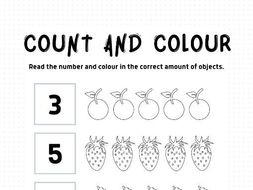 Count and Colour | Teaching Resources