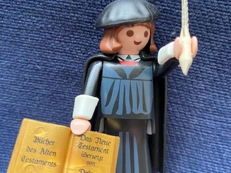 Luther end of term Christmas fun board game German Reformation A Level