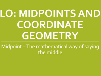 Midpoints - Theory informed revision