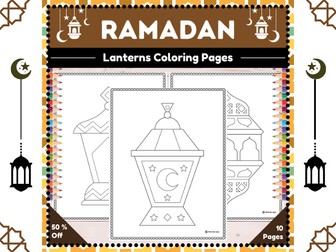 Ramadan Lanterns Coloring Pages : Celebrate with Creative Joy !