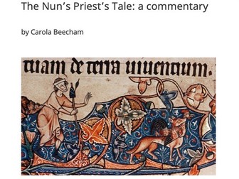 The Nun's Priest's Tale: a commentary