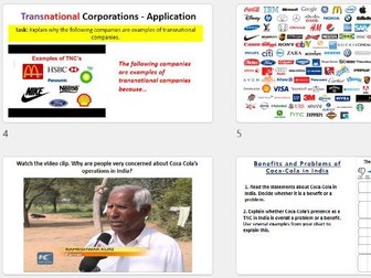 L3 What are the impacts of Transnational Corporations?