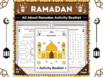 All about Ramadan Activity Booklet : 2nd Grade Comprehensive Activity Booklet