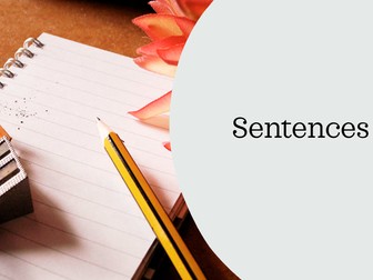 Simple, compound, complex sentences lesson KS3