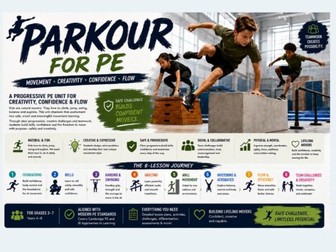 Parkour Unit for PE | Grades 3–8