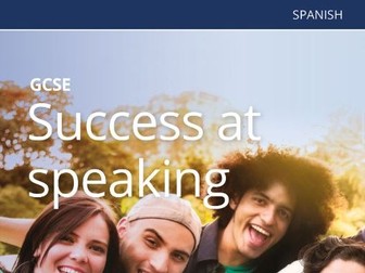 Success at speaking GCSE Spanish teaching pack