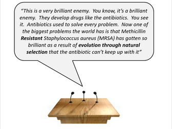 Antibiotic resistance (Edexcel A-level Biology B)