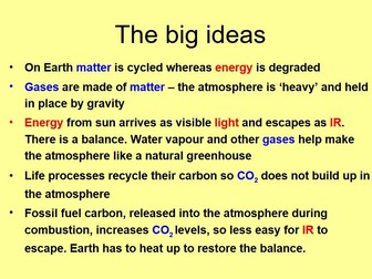 Misconceptions relating to climate change - questions for students