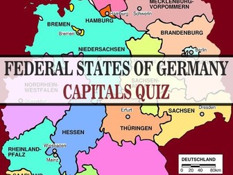 GERMAN STATES AND CAPITALS QUIZ