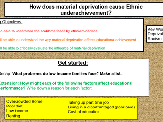 Sociology of Education- DETAILED AS/A Level Scheme of Work (30 lessons)