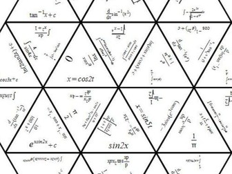 Tarsia puzzle Trig Calculus A-Level