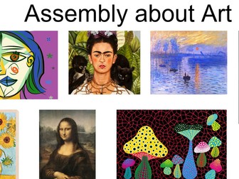 20 minute Assembly about art